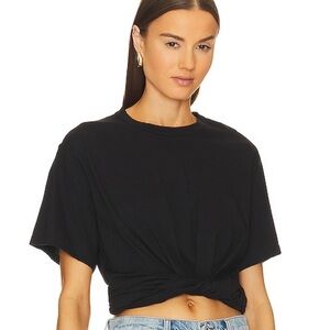 A.L.C. Mimi Tee Black XS